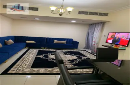 Living / Dining Room image for: Apartment - 3 Bedrooms - 3 Bathrooms for rent in Al Taawun Street - Al Taawun - Sharjah, Image 1