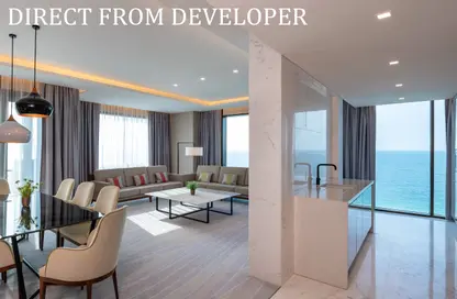 Apartment - 1 Bedroom - 2 Bathrooms for rent in The Residences at Caesars Palace - Caesars Bluewaters Dubai - Bluewaters - Dubai