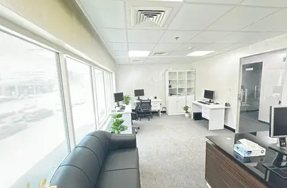 Office Space - Studio - 1 Bathroom for rent in Al Rostamani Building - Port Saeed - Deira - Dubai