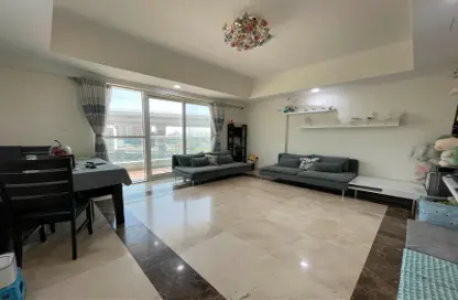 صورة لـ غرفة المعيشة / غرفة الطعام شقة - غرفة نوم - 2 حمامات للبيع في برج زين - دبي مارينا - دبي ، صورة رقم 1