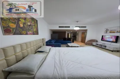 Apartment - Studio - 1 Bathroom for rent in Al Rashidiya Towers - Al Rashidiya - Ajman Downtown - Ajman
