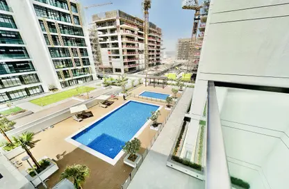 Apartment - Studio - 1 Bathroom for rent in Azizi Riviera 59 - Meydan One - Meydan - Dubai