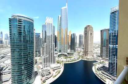 Apartment - 1 Bedroom - 2 Bathrooms for rent in Lake View Tower - JLT Cluster B - Jumeirah Lake Towers - Dubai
