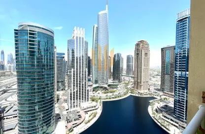 Apartment - 1 Bedroom - 2 Bathrooms for rent in Lake View Tower - JLT Cluster B - Jumeirah Lake Towers - Dubai