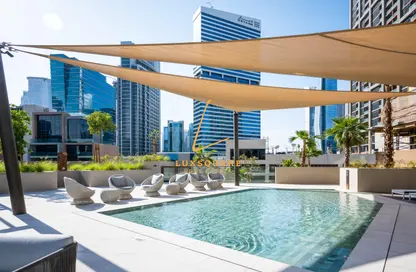 Apartment - Studio - 1 Bathroom for sale in Peninsula Five - Peninsula - Business Bay - Dubai