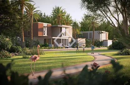 صورة لـ حديقة فيلا - 6 غرف نوم - 7 حمامات للبيع في بحيرات السعديات - جزيرة السعديات - أبوظبي ، صورة رقم 1