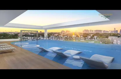 شقة - غرفة نوم - 2 حمامات للبيع في كوندور جولف لينكس 18 - مدينة دبي الرياضية - دبي