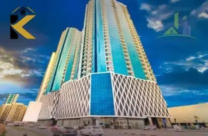 Apartment - 3 Bedrooms - 5 Bathrooms for sale in Oasis Tower - Al Rashidiya 1 - Al Rashidiya - Ajman