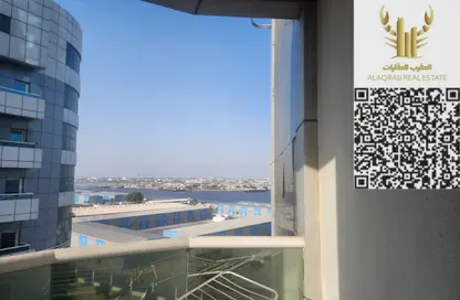 شقة - غرفة نوم - 1 حمام للبيع في أورينت تاور 1 - أورينت تاور - البستان - عجمان