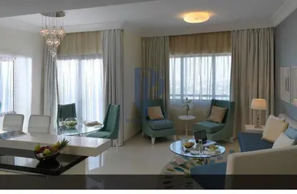 شقة - غرفة نوم - 2 حمامات للايجار في ذا سيجنتشر - برج خليفة - دبي وسط المدينة - دبي