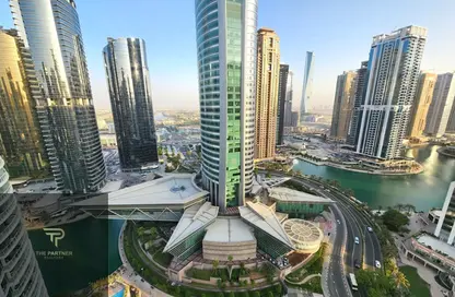 Apartment - 1 Bedroom - 2 Bathrooms for rent in Indigo Tower - JLT Cluster D - Jumeirah Lake Towers - Dubai