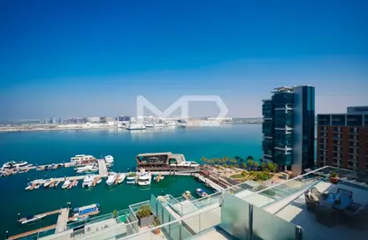 Water View image for: Apartment - 1 Bathroom for rent in Al Hadeel - Al Bandar - Al Raha Beach - Abu Dhabi, Image 1