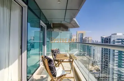 Balcony image for: Apartment - 1 Bedroom - 1 Bathroom for sale in Trident Bayside - Dubai Marina - Dubai, Image 1