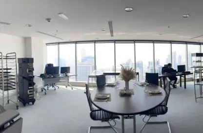 Office Space - Studio - 1 Bathroom for rent in I Rise Tower - Barsha Heights (Tecom) - Dubai