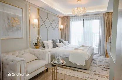 Room / Bedroom image for: Apartment - 1 Bathroom for rent in Laya Mansion - Jumeirah Village Circle - Dubai, Image 1