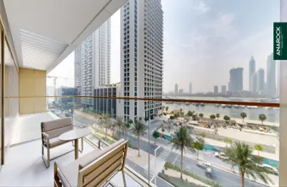 Apartment - 1 Bedroom - 1 Bathroom for rent in Grand Bleu Tower 1 - EMAAR Beachfront - Dubai Harbour - Dubai