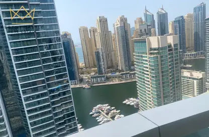 Apartment - 4 Bedrooms - 5 Bathrooms for rent in Horizon Tower - Dubai Marina - Dubai