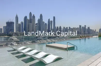 Apartment - 1 Bedroom - 1 Bathroom for rent in Palace Beach Residence - EMAAR Beachfront - Dubai Harbour - Dubai
