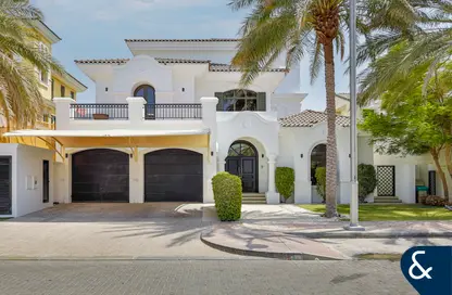 Villa - 5 Bedrooms - 6 Bathrooms for rent in Garden Homes Frond M - Garden Homes - Palm Jumeirah - Dubai