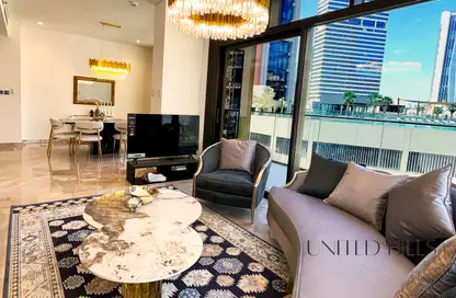 Duplex - 3 Bedrooms - 3 Bathrooms for rent in Peninsula Five - Peninsula - Business Bay - Dubai