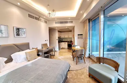 Apartment - Studio - 1 Bathroom for rent in Orra Harbour Residences and Hotel Apartments - Dubai Marina - Dubai
