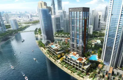Apartment - Studio - 1 Bathroom for sale in Peninsula Three - Peninsula - Business Bay - Dubai