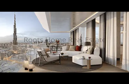 شقة - 3 غرف نوم - 3 حمامات للبيع في فندق وريزيدنس باكارات دبي - برج خليفة - دبي وسط المدينة - دبي
