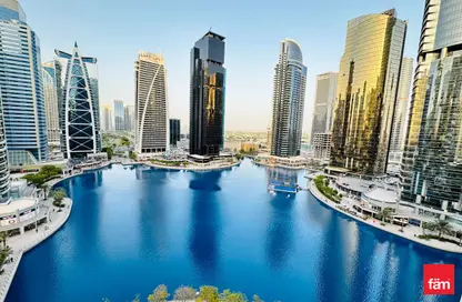 Apartment - Studio - 1 Bathroom for rent in Lake Terrace - JLT Cluster D - Jumeirah Lake Towers - Dubai