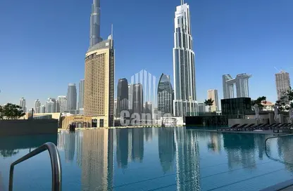 Pool image for: Apartment - 2 Bedrooms - 2 Bathrooms for rent in Downtown Views II Tower 2 - Downtown Views II - Downtown Dubai - Dubai, Image 1