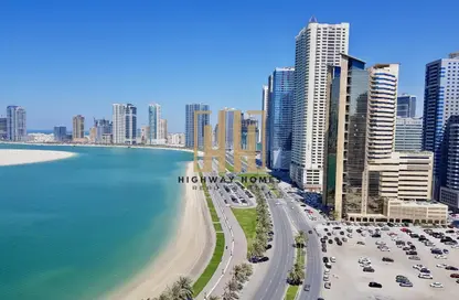شقة - غرفة نوم - 2 حمامات للايجار في الواحة ريزيدنس - الخان - الشارقة