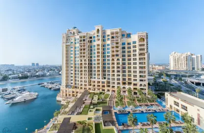 Apartment - 2 Bedrooms - 3 Bathrooms for rent in Marina Residences 1 - Marina Residences - Palm Jumeirah - Dubai