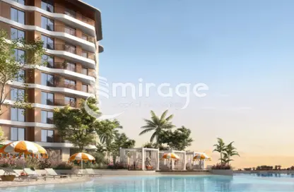 Pool image for: Apartment - 1 Bedroom - 2 Bathrooms for sale in Gardenia Bay - Yas Island - Abu Dhabi, Image 1