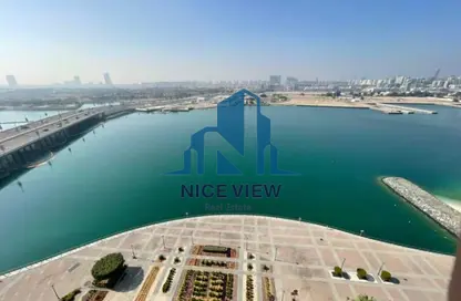 Apartment - 3 Bedrooms - 4 Bathrooms for rent in RAK Tower - Marina Square - Al Reem Island - Abu Dhabi