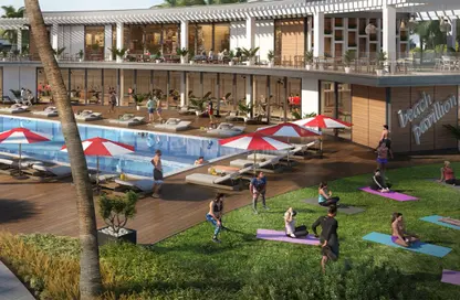 Townhouse - 4 Bedrooms - 6 Bathrooms for sale in The Pulse Beachfront - The Pulse - Dubai South (Dubai World Central) - Dubai