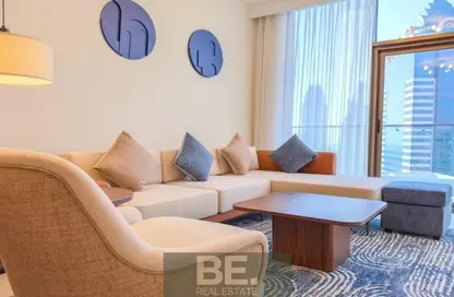 شقة - غرفة نوم - 2 حمامات للايجار في وان اوف وان لاكشري ريزيدنيس - الخليج التجاري - دبي