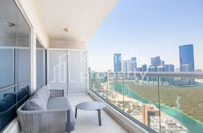 Apartment - 2 Bedrooms - 2 Bathrooms for rent in Oceanscape - Shams Abu Dhabi - Al Reem Island - Abu Dhabi