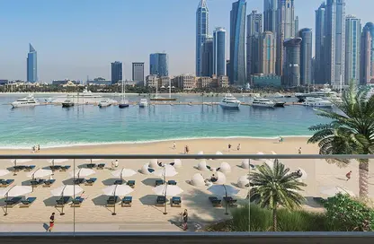 Apartment - 1 Bedroom - 1 Bathroom for sale in Palace Beach Residence - EMAAR Beachfront - Dubai Harbour - Dubai
