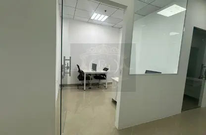 Office Space - Studio - 4 Bathrooms for rent in Al Rashidiya Towers - Al Rashidiya - Ajman Downtown - Ajman