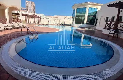 Villa - 5 Bedrooms - 7 Bathrooms for rent in Khalidiya Street - Al Khalidiya - Abu Dhabi