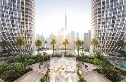 شقة - غرفة نوم - 2 حمامات للبيع في بن غاطي سكاي رايز - الخليج التجاري - دبي