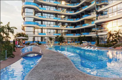 صورة لـ حوض سباحة شقة - غرفة نوم - 2 حمامات للبيع في براري فيوس - مجان - دبي ، صورة رقم 1