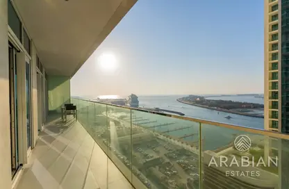 Balcony image for: Apartment - 2 Bedrooms - 2 Bathrooms for sale in Sunrise Bay - EMAAR Beachfront - Dubai Harbour - Dubai, Image 1