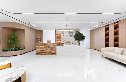 مكتب - استوديو - 3 حمامات للايجار في فيجن تاور - الخليج التجاري - دبي