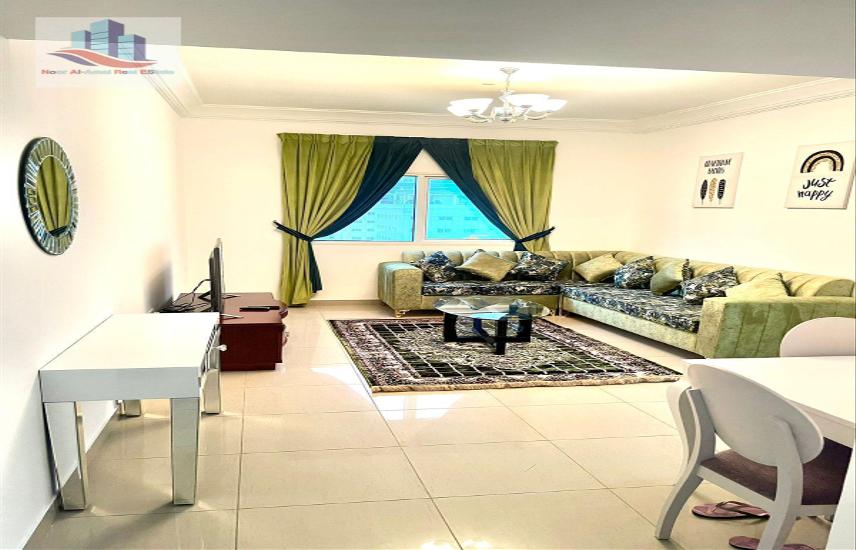 Apartment for Rent in New Al Taawun Road الشارقه التعاون شقه غرفه