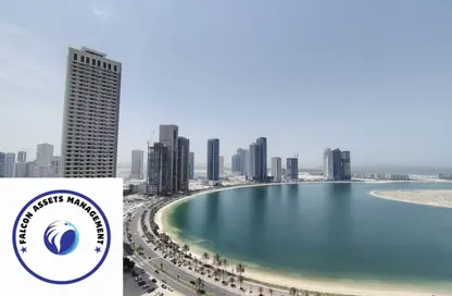 Apartment - 3 Bedrooms - 4 Bathrooms for rent in Al Mamzar - Al Mamzar - Sharjah - Sharjah