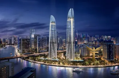 شقة - غرفة نوم - 2 حمامات للبيع في مرتفعات القناة - الخليج التجاري - دبي شقة - غرفة نوم - 2 حمامات للبيع في مرتفعات القناة - الخليج التجاري - دبي