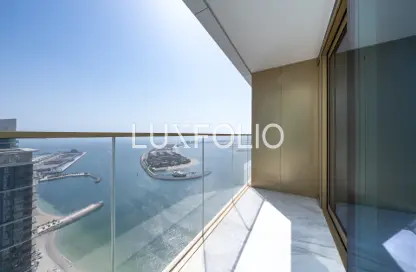 Apartment - 1 Bedroom - 1 Bathroom for sale in Grand Bleu Tower 2 - EMAAR Beachfront - Dubai Harbour - Dubai