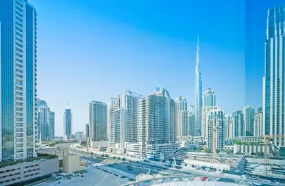 Office Space - Studio - 1 Bathroom for rent in The Prime Tower - Business Bay - Dubai