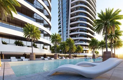 شقة - غرفة نوم - 2 حمامات للبيع في ريد سكوار تاور - مثلث قرية الجميرا - دبي