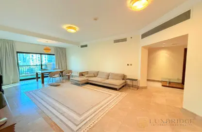 Apartment - 2 Bedrooms - 4 Bathrooms for rent in The Fairmont Palm Residence South - The Fairmont Palm Residences - Palm Jumeirah - Dubai